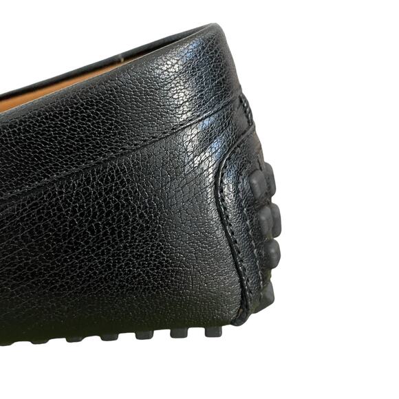 GUCCI Horsebit Moccasin Quentin Driving Loafers Black Men\'s Size G12 US 12.5 NEW
